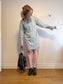 Abercrombie & Fitch Shirt Dress in Green/White Stripe NWT (Size M Tall)