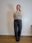 LEMAIRE Barrel Leg Trouser in Charcoal (Size 44)