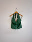Abercrombie & Fitch "Button-Front Halter Top in Green" NWT (Size M)