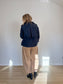 Massimo Duttio Short Trench Coat in Navy (Size M/L)