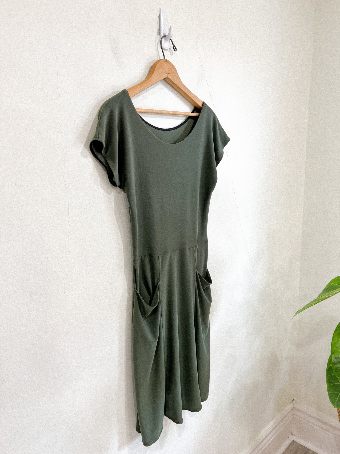 Sara Duke Slow Fashion Green Dress (Size L)