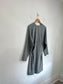 Henrik Vibskov Designer Long Sleeve Grey Mini Dress (Size M)