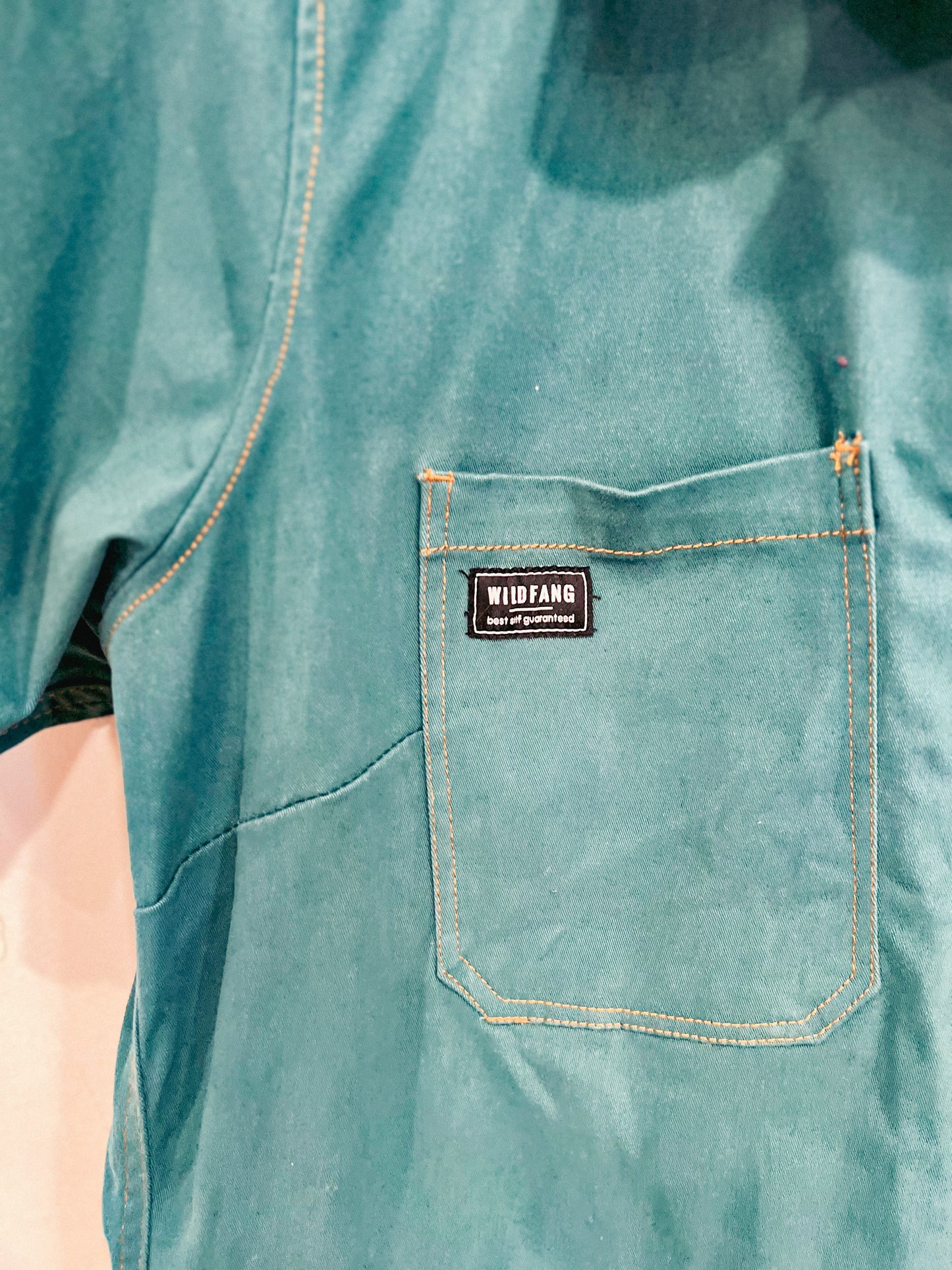 WILDFANG "The Essential Coverall in Dark Teal" NWT (Size 1X)