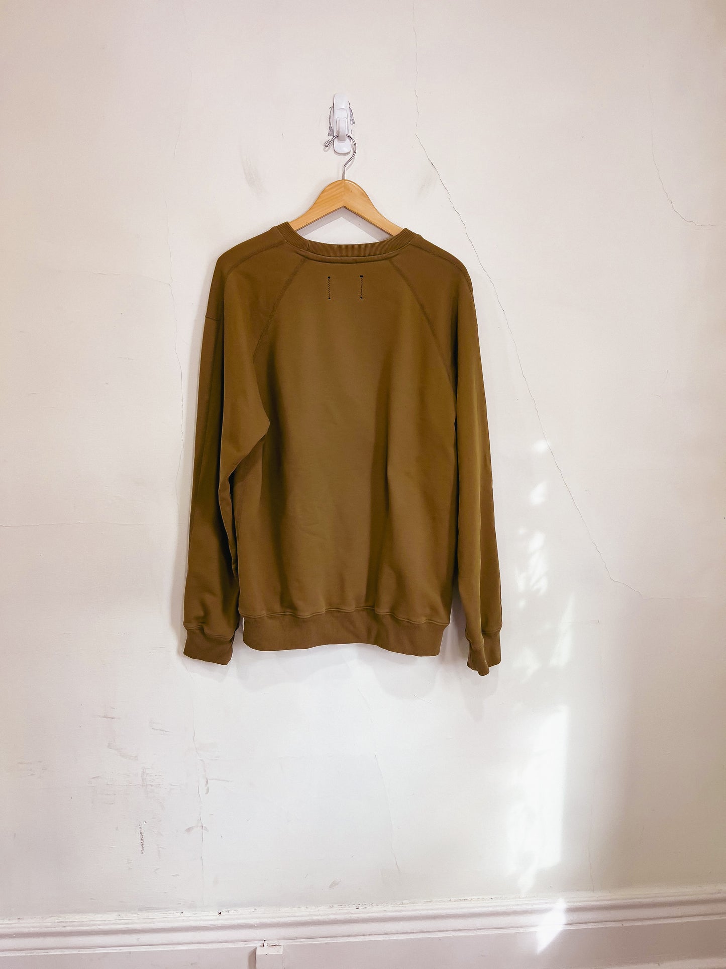 Reigning Champ Crewneck in Olive Green (Size Men's M)