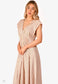 Sandro Striped Midi Dress in Pale Pink , Blue & Mustard (Size S)