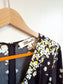 Diane Von Furstenberg Designer Long Sleeve Floral Jumpsuit (Size S)