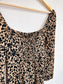 Reformation "Sigmund Dress in Leopard Print" (Size 4P)