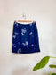 Vintage Floral Mini Skirt (Size M)