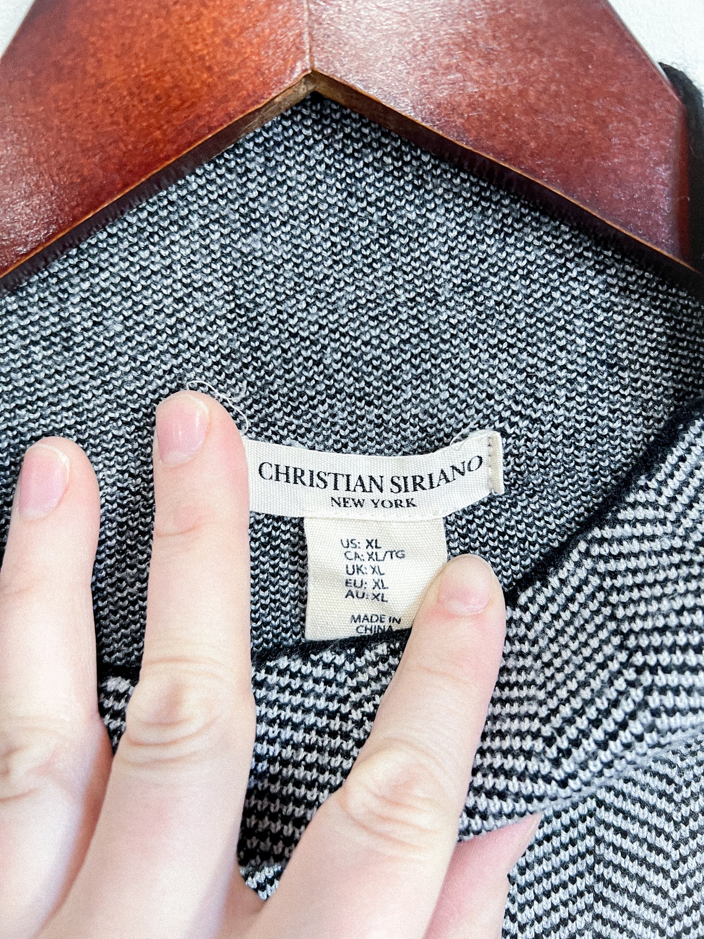 Christian Siriano New York Mockneck Sweater (Size L/XL)