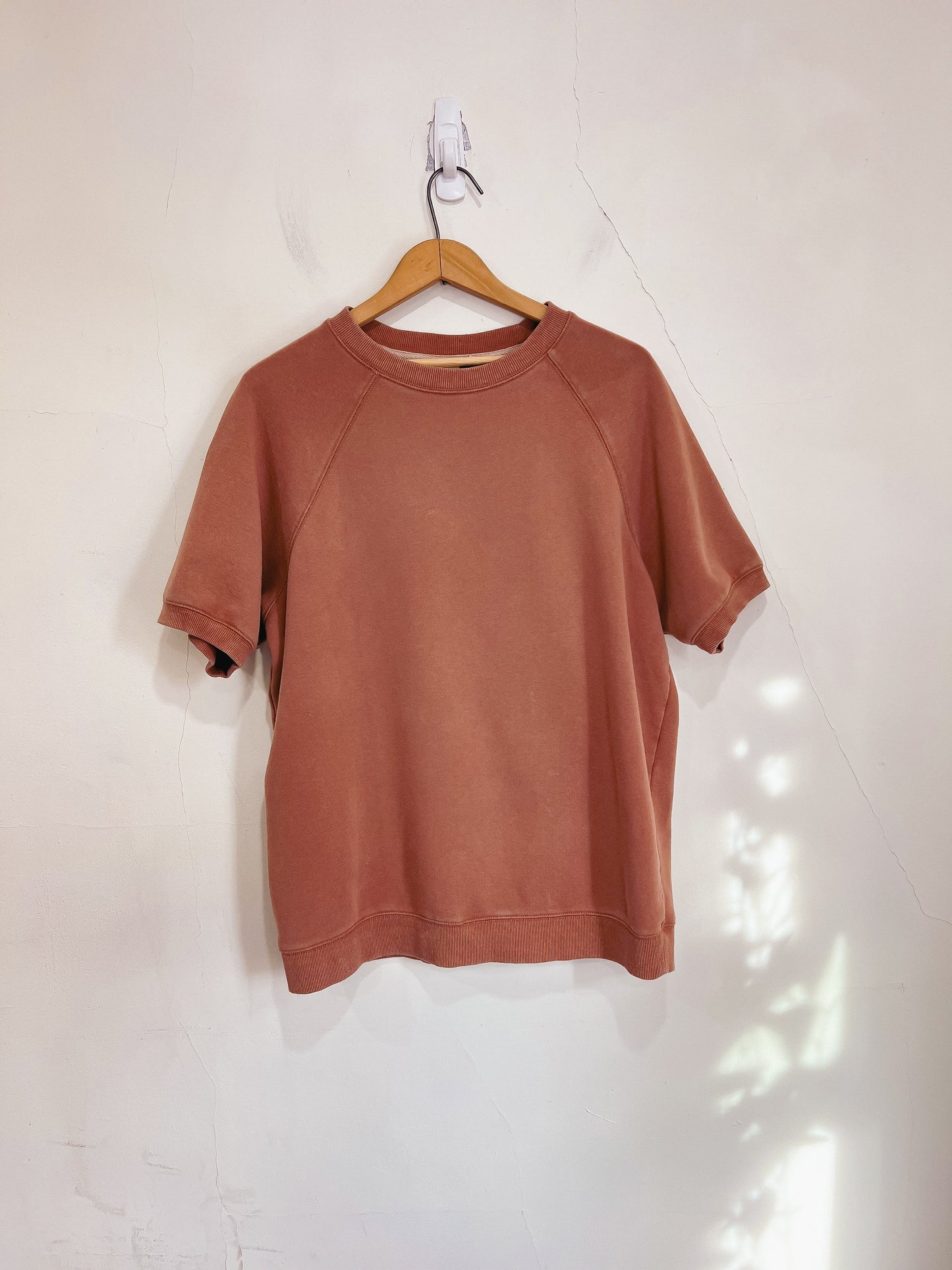 Richer Poorer Short Sleeve Crewneck in Dusty Rose (Size M/L)