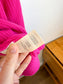 Wilfred "Montpellier Merino Wool Sweater in Hot Pink" (Size M)