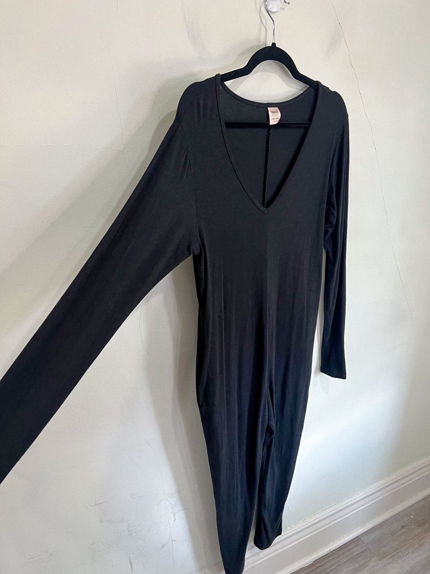 Smash & Tess "Friday Romper in Midnight Black" (Size S/M)