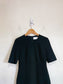 BOSS Hugo Boss Short Sleeve Mini Dress in Black (Size 4)