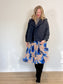 Massimo Duttio Short Trench Coat in Navy (Size M/L)