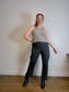 LEMAIRE Barrel Leg Trouser in Charcoal (Size 44)