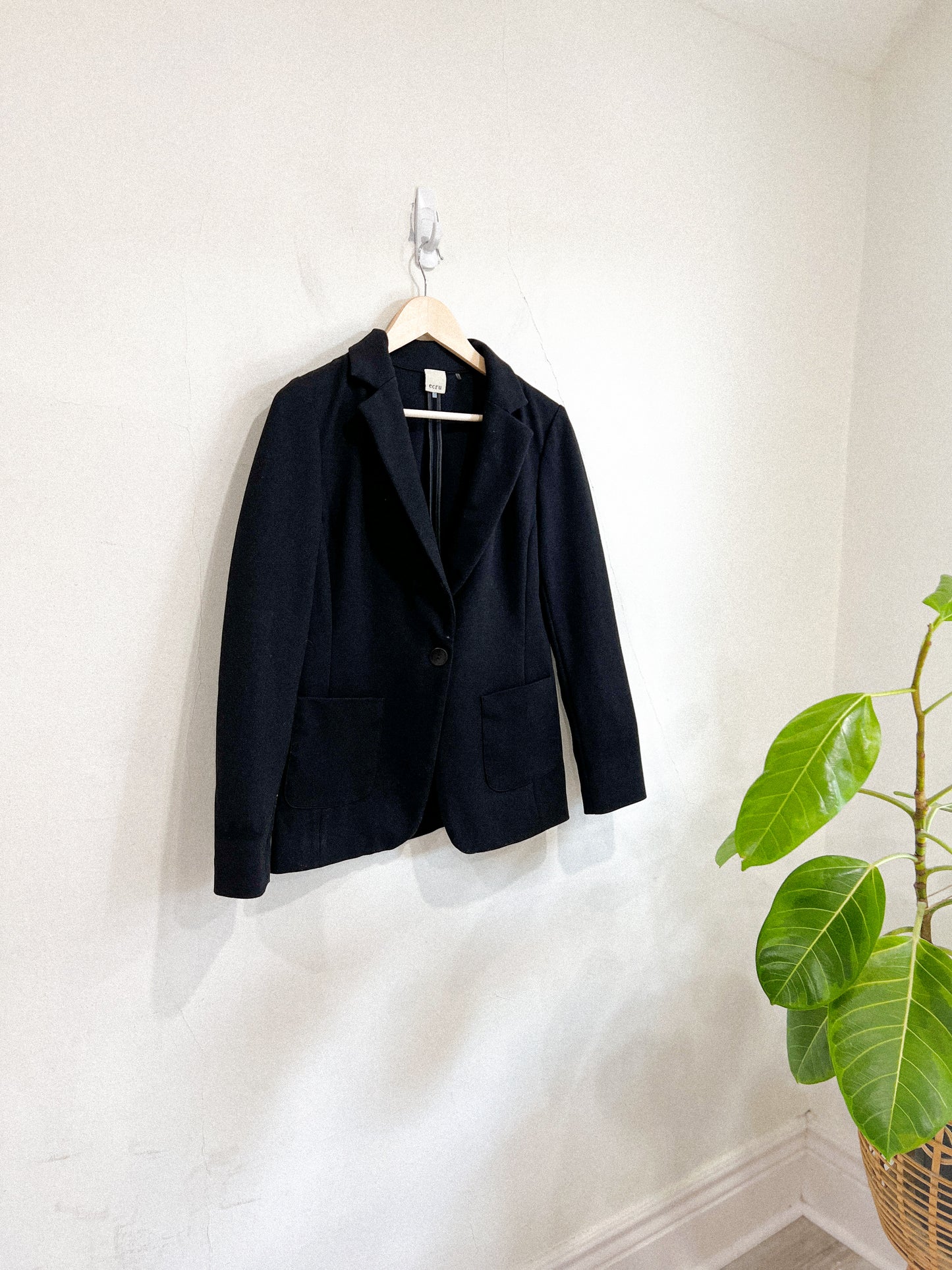 ECRU Black Blazer (Size M)