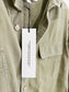 Denim Forum "The Sade Shirt" In Olive Leaf Green NWT (Size XS/S)