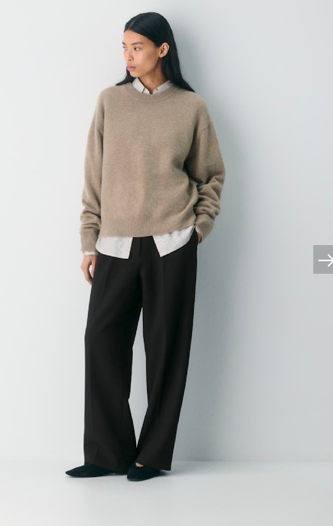 Wilfred "The Effortless Pant in Black" (Size 4)