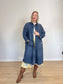 Gap Workforce Collection Long Denim Jacket (Size L)