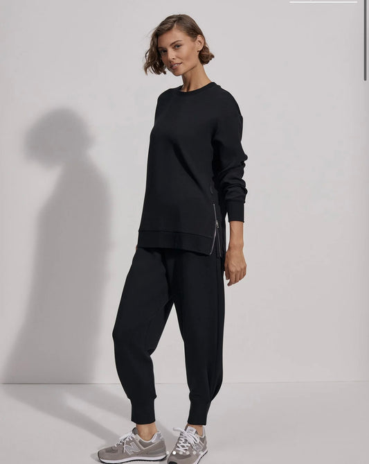 VARLEY "Charter Sweat 2.0 in Black" (Size S)