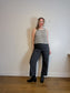 LEMAIRE Barrel Leg Trouser in Charcoal (Size 44)