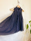 Club Monaco Pleated Sheet Blouse in Navy AS IS (Size S/M)