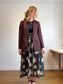 Scotch & Soda Diamond Print Blazer in Red/Black (Size S/M)