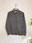 Tradlands Flannel Button Down in Black/White Check (Size S)