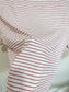 Everlane Striped T-Shirt in Red/White (Size M)