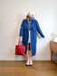 Vintage Sears Trench Coat in Blue (Size L)