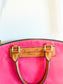 Dooney & Burke "Juliette Satchel Purse in Hot Pink"