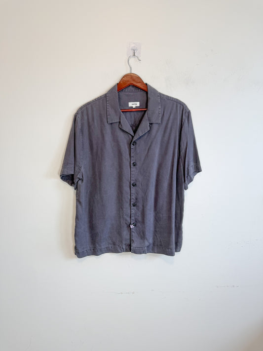 KOTN Lyocell Short Sleeve Top in Grey (Size M/L)