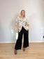 Eve Gravel Sustainable "Romy Shirt in Filles Fleurs" (Size M)