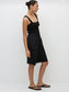 MATTEAU Designer "Long Chino Short in Black" (Size 6)