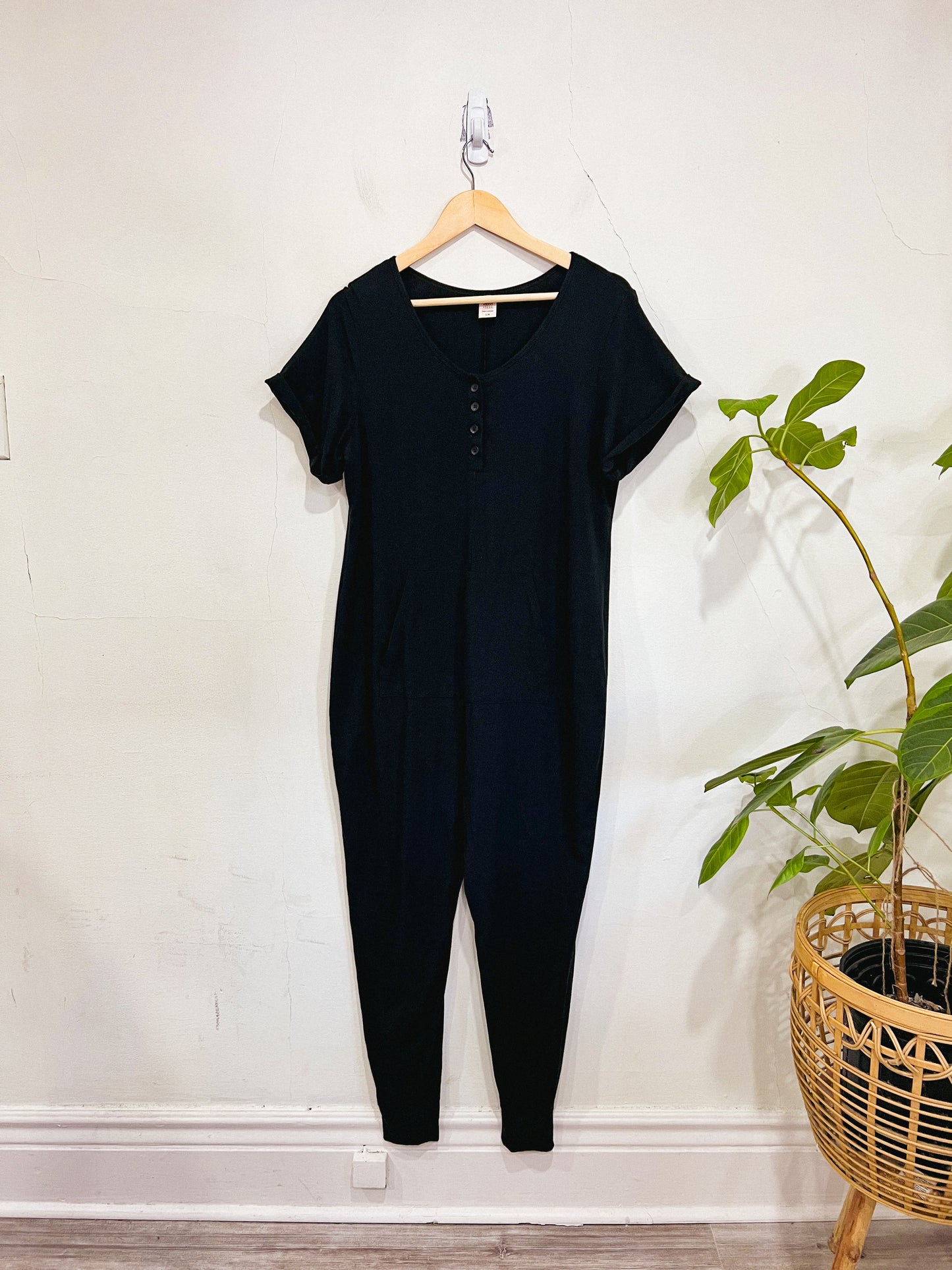 Smash & Tess "The Anyday Romper in Black" (Size L)