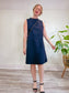 MARELLA Art 365 Designer "Flared Dress" in Black (Size XL)