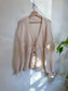 Sezane "Mia Cardigan in Natural" (Size M/L)