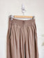 Madewell "Drapeweave Carley Wide-Leg Pants" in Brown (Size S)