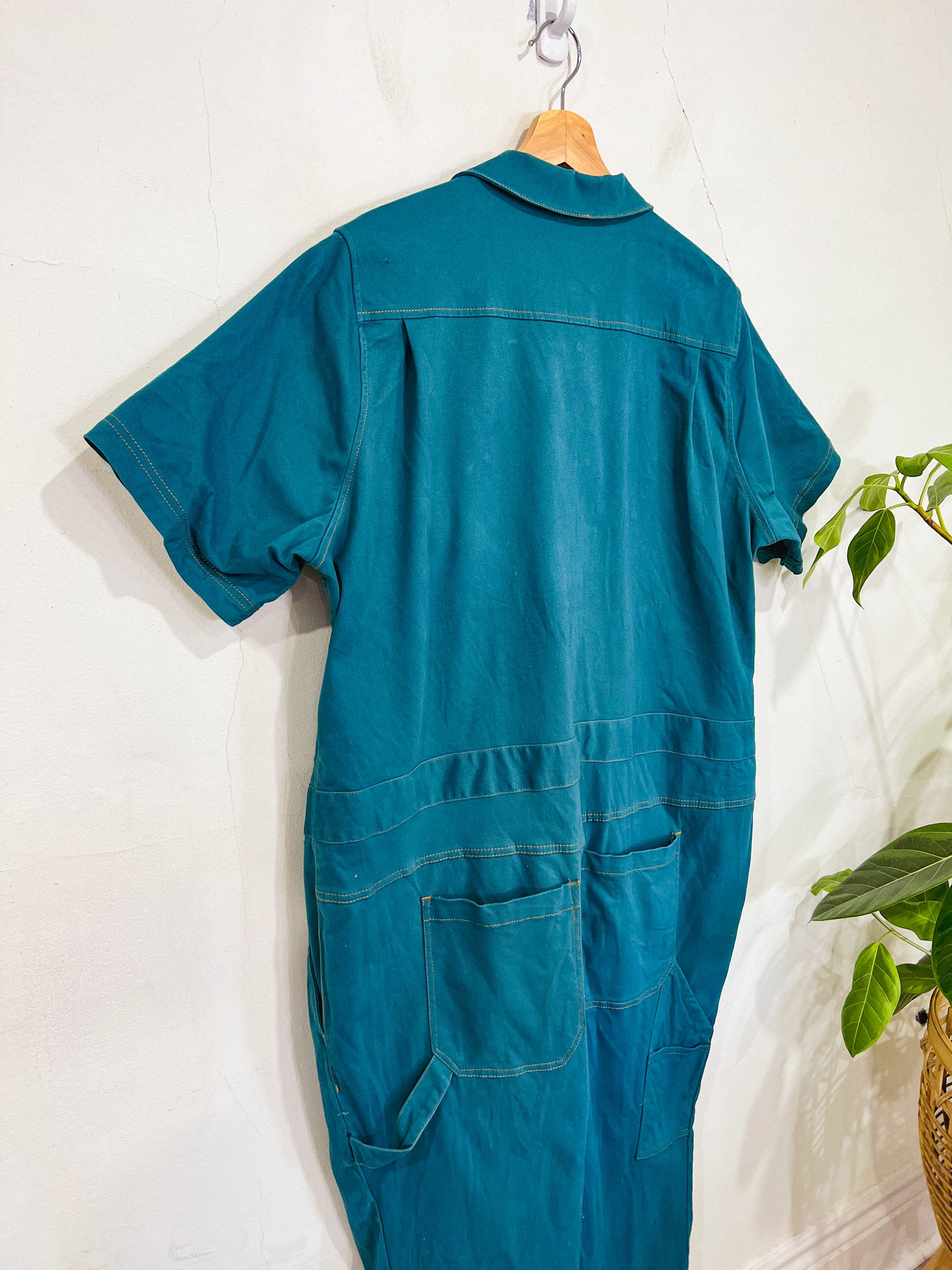 WILDFANG "The Essential Coverall in Dark Teal" NWT (Size 1X)