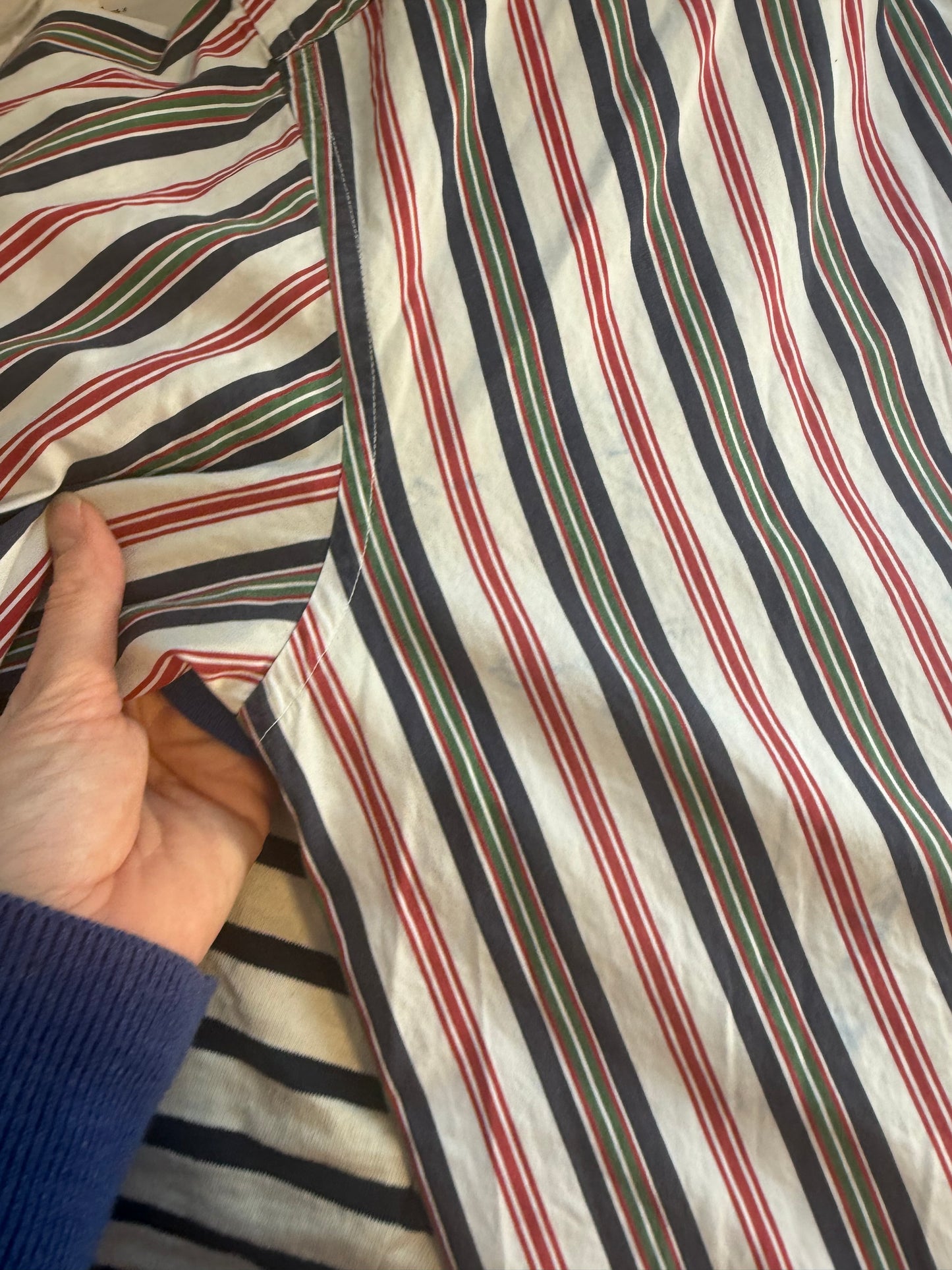 Vintage Tommy Hilfiger Striped Button Down SOLD AS IS (Size L)