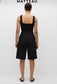 MATTEAU Designer "Long Chino Short in Black" (Size 6)