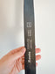 Roots Black Leather Belt (Size L)