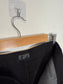 MOTHER "The Looker Ankle Fray Jeans in Black" (Size 28)