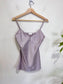 Wilfred Free Satin Camisole in Purple (Size M)