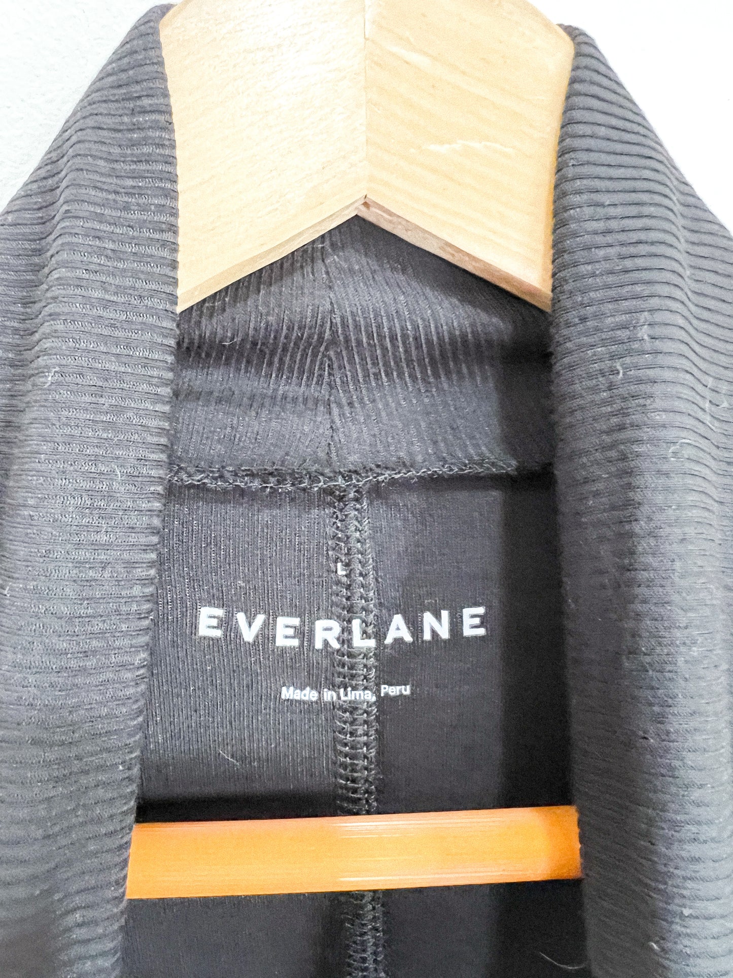 Everlane Black Turtleneck (Size L)