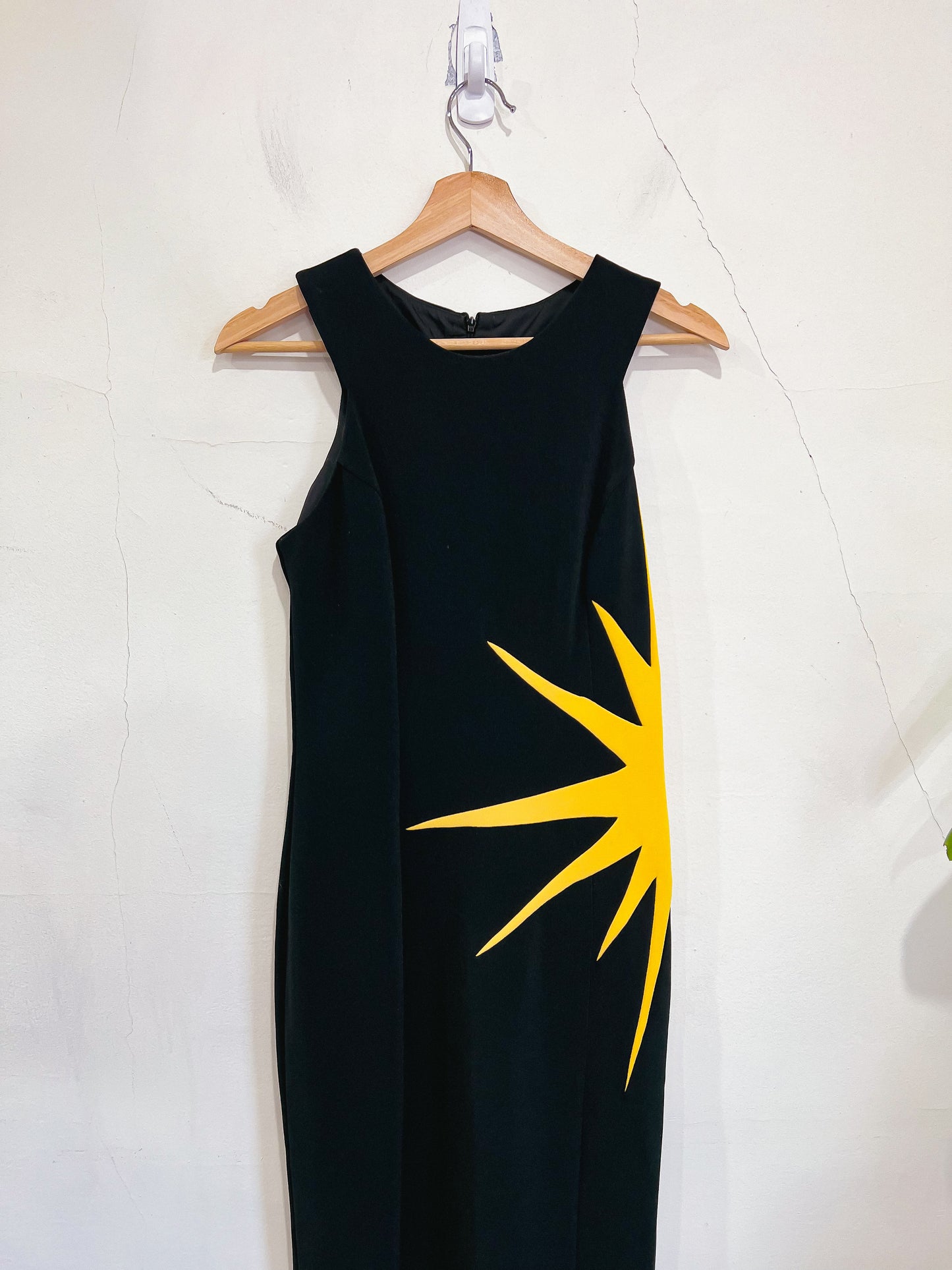 Vintage Joseph Ribkoff Creations Sunburst Dress (Size 6)