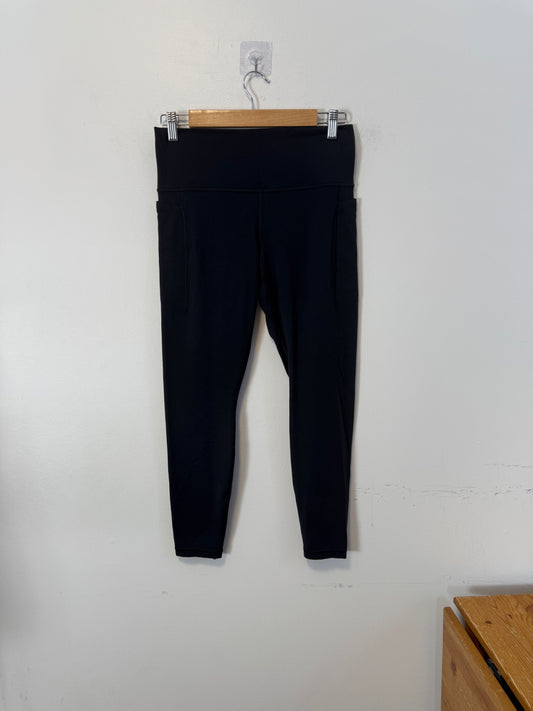 Athleta "Transcend Stash High Rise Legging in Black" (Size L)