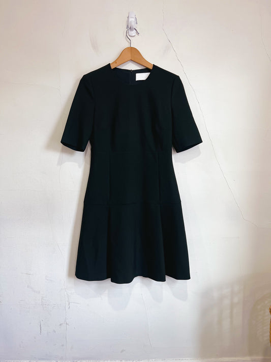 BOSS Hugo Boss Short Sleeve Mini Dress in Black (Size 4)