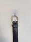 Roots Black Leather Belt (Size L)