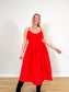 Torn by Ronny Kobo "Monica Dress in Red" (Size S/M)